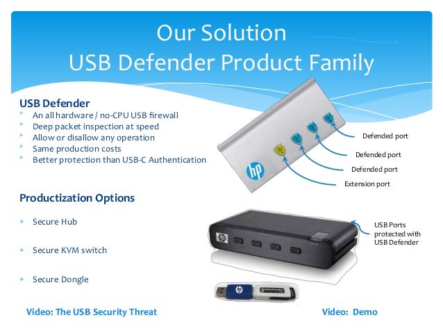 USB Defender Overview