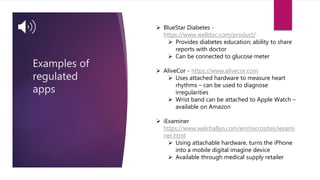 Mobile Health Apps: A Critical Overview | PPTX