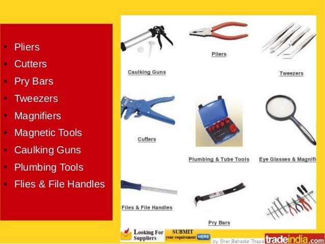 List of Hand (Manual) Tools &amp; How to Buy Them in Bulk