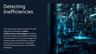 How AI is Transforming Energy Efficiency in Steel Manufacturing | PPTX