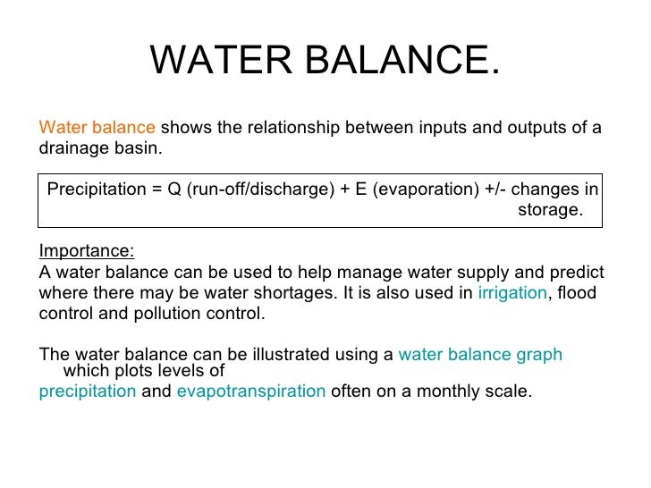 Presentation Hydrology