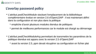 La politique de mots de passe : de la théorie à la pratique avec OpenLDAP