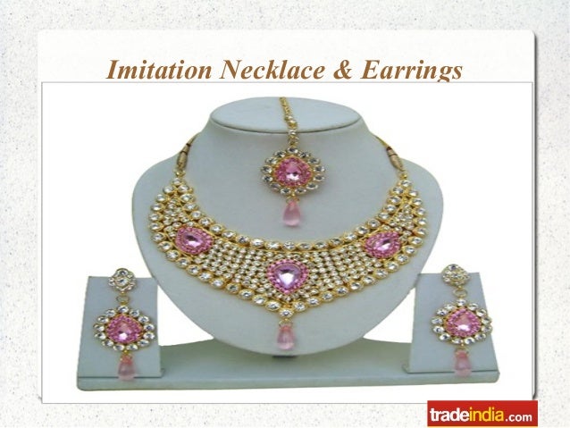 Presentation on Different Types of Imitation Jewelry