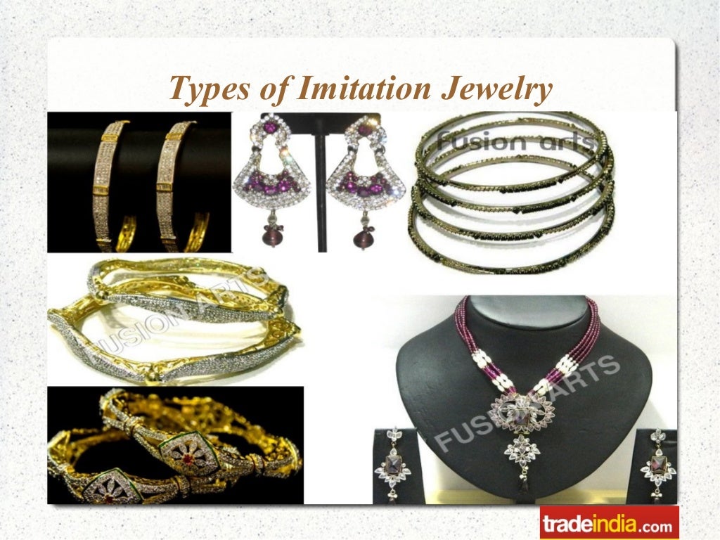 Presentation on Different Types of Imitation Jewelry
