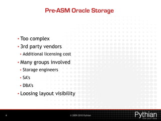 Presentation implementing oracle asm successfully | PDF