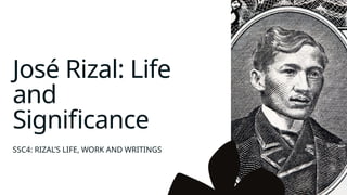 Presentation - José Rizal Life and Significance.pptx