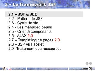 Maximiser la productivité des développeurs  Fournir les fonctionnalités récurrentes et avancées (validations, conversions, Ajax, etc...) 