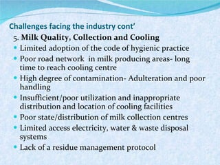 Briefing on the Kenya Dairy Board and the Kenyan dairy industry 