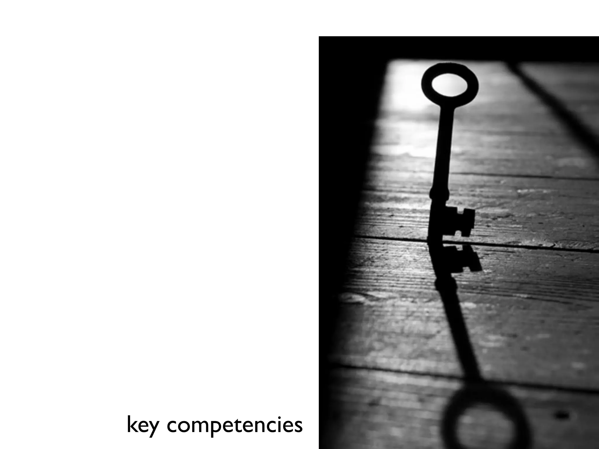 key competencies