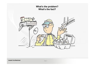 What’s the problem?
                        What’s the fact?




Azadeh Fazl Mashhadi          Slide 4
 