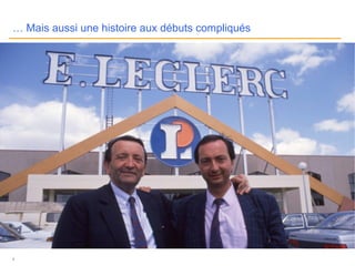 … Mais aussi une histoire aux débuts compliqués 
3 
 