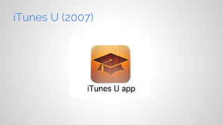 iTunes U (2007)

 