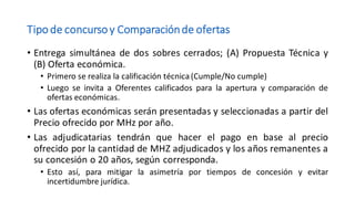 Presentation licitacio-n-del-espectro(1)