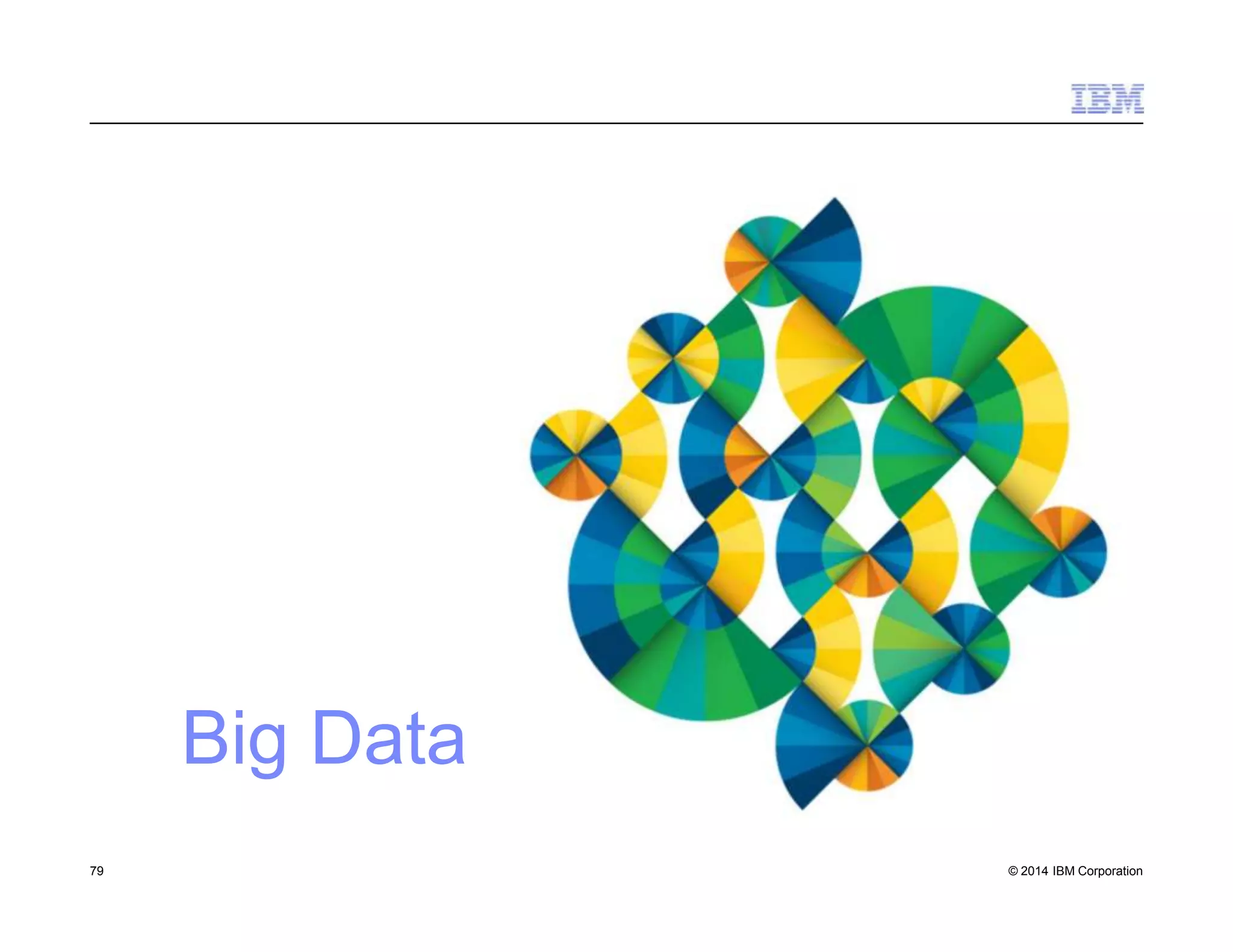 Big Data
79 © 2014 IBM Corporation
 