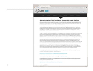 © 2014 IBM Corporation
78
 