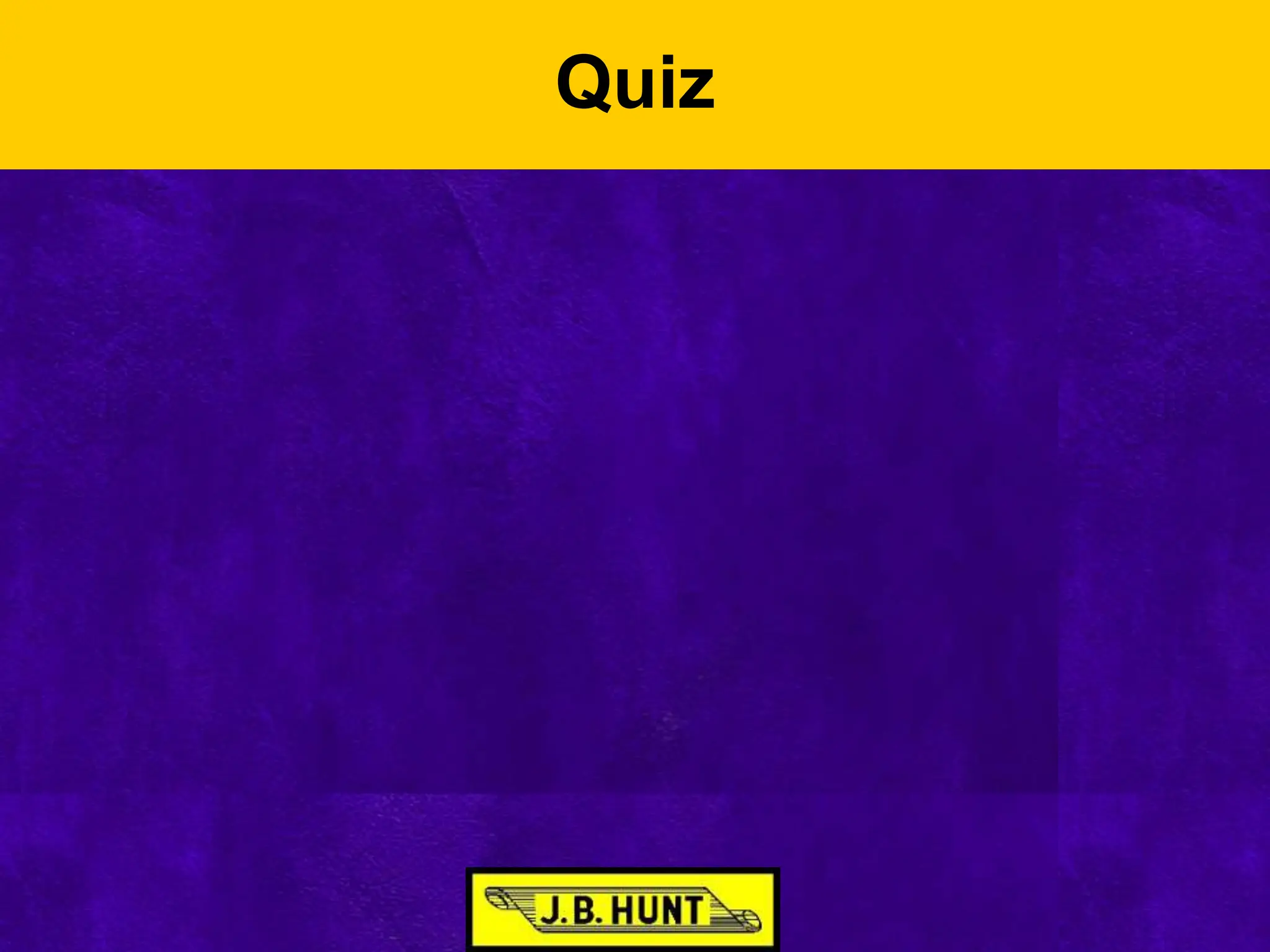Quiz
 