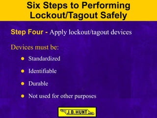 Power Point Presentation - Lockout - Tagout | PPT