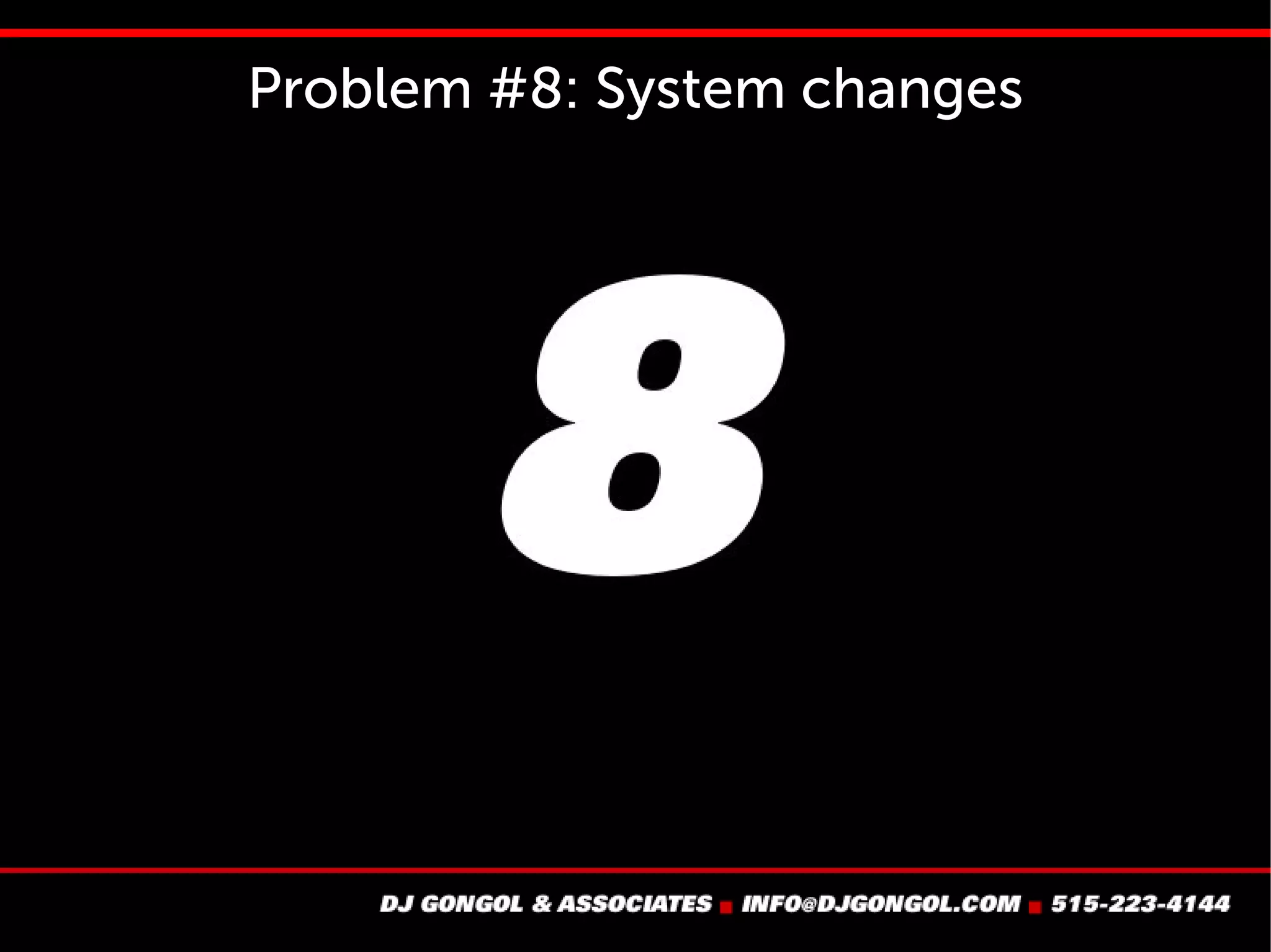 Ask: Are we using the right enclosures?
 