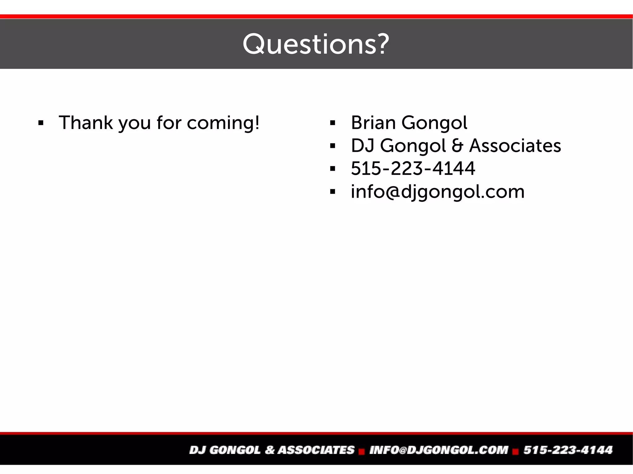 Deferred maintenance costs compound, too
 