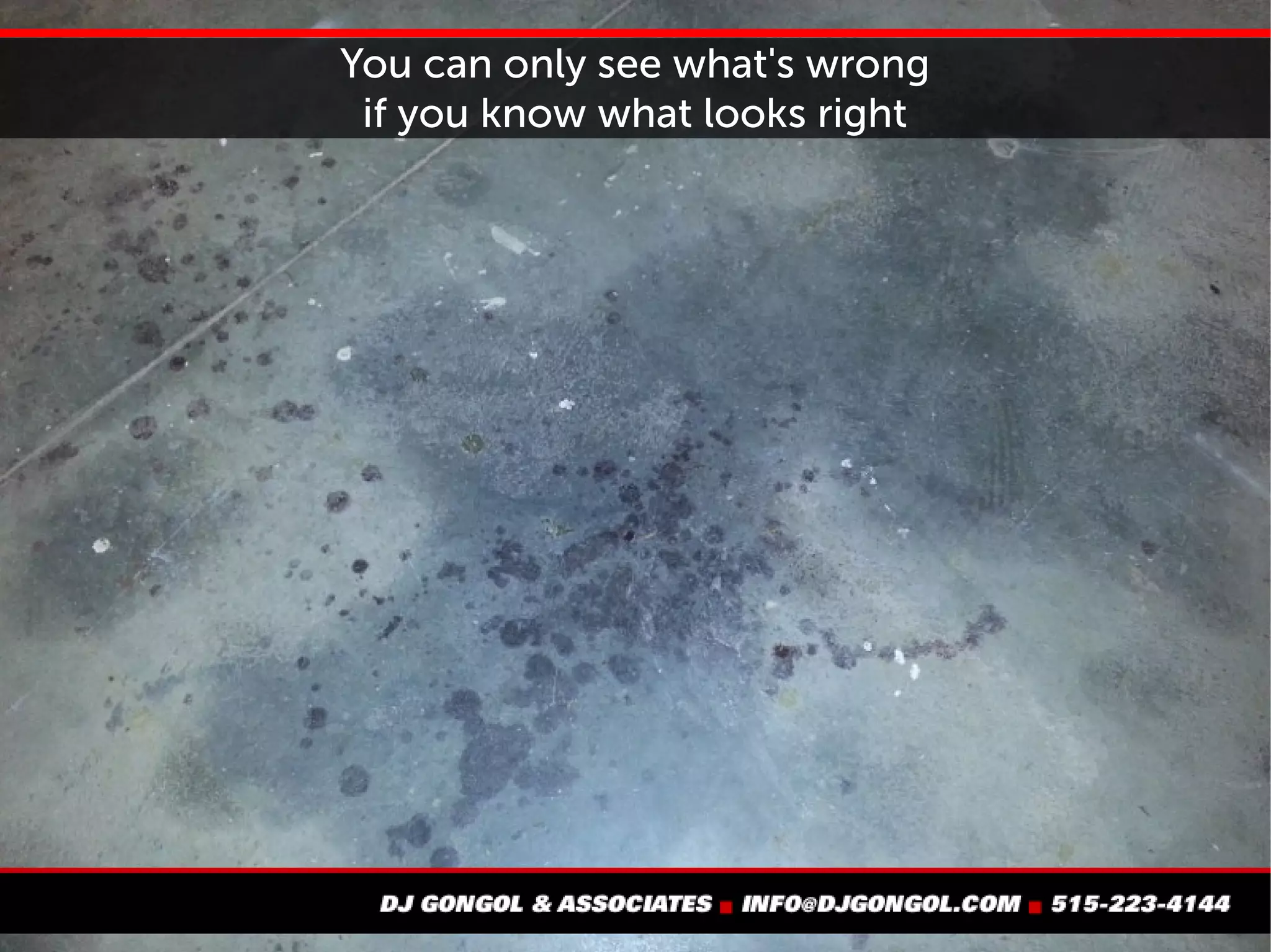 Keep pump stations clean
 