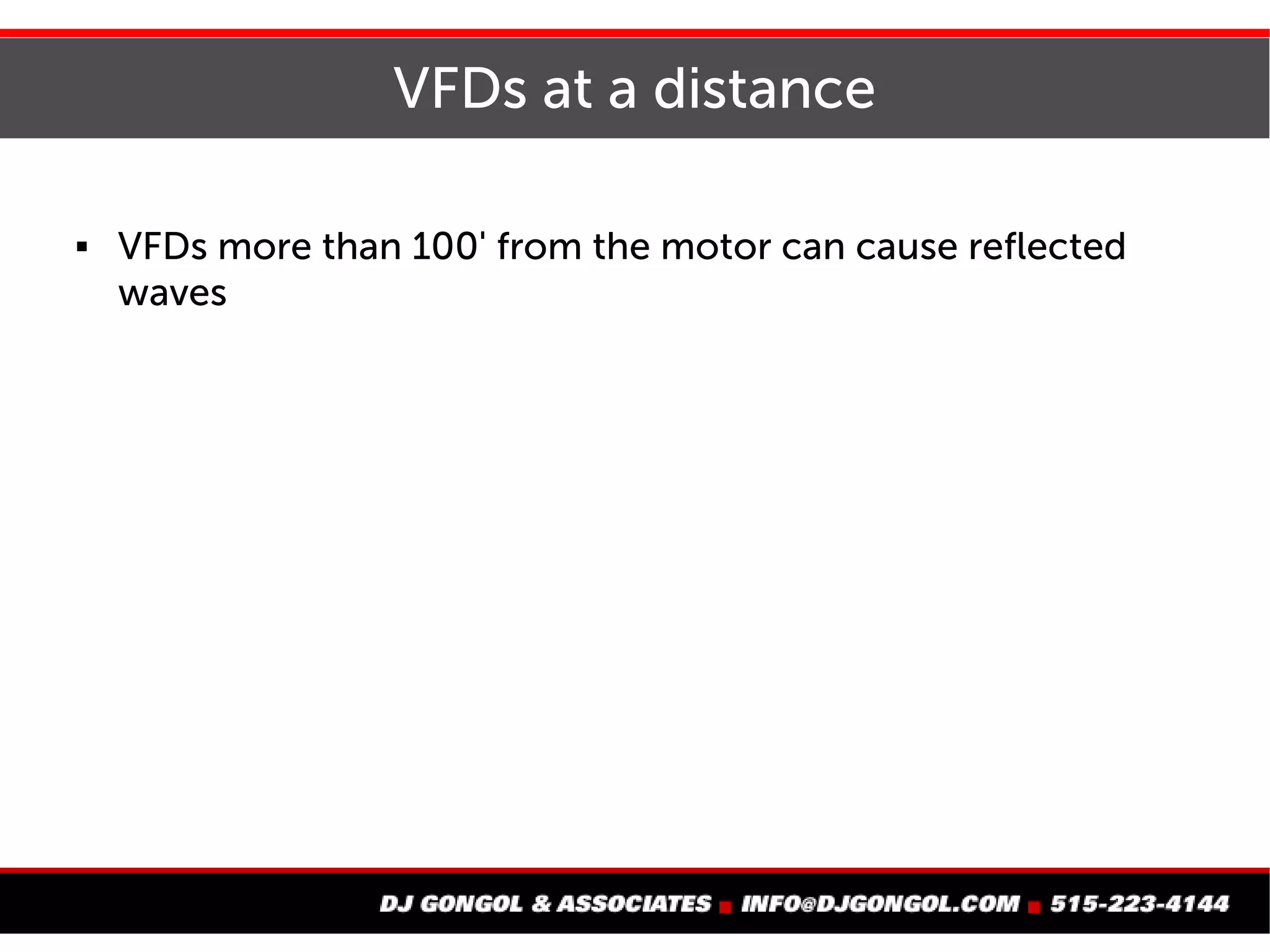 Car accidents can cause pump problems
 Power line comes down
 Power company makes repairs
 Phases get reversed
 Pump runs backwards
 