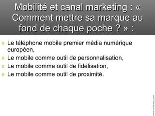 Presentation Marketing Mobile Slideshare