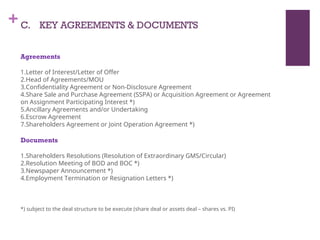 Presentation - M&A Series Guide - OIL & GAS - The Roles of Lawyers - PP.ppt
