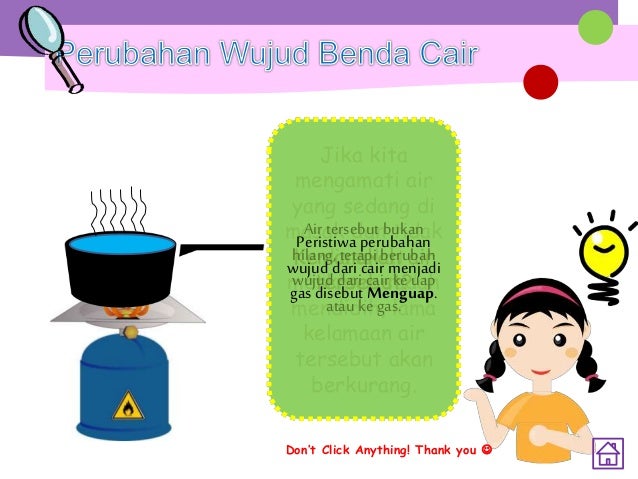 Materi Perubahan Wujud Zat