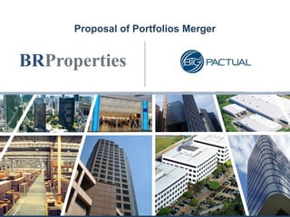 Proposal of Portfolios Merger
 
