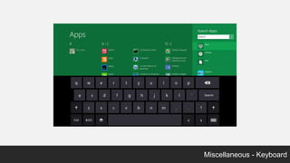 Miscellaneous - Keyboard
 
