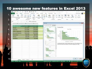 Microsoft Excel 2013 Basics course | PDF