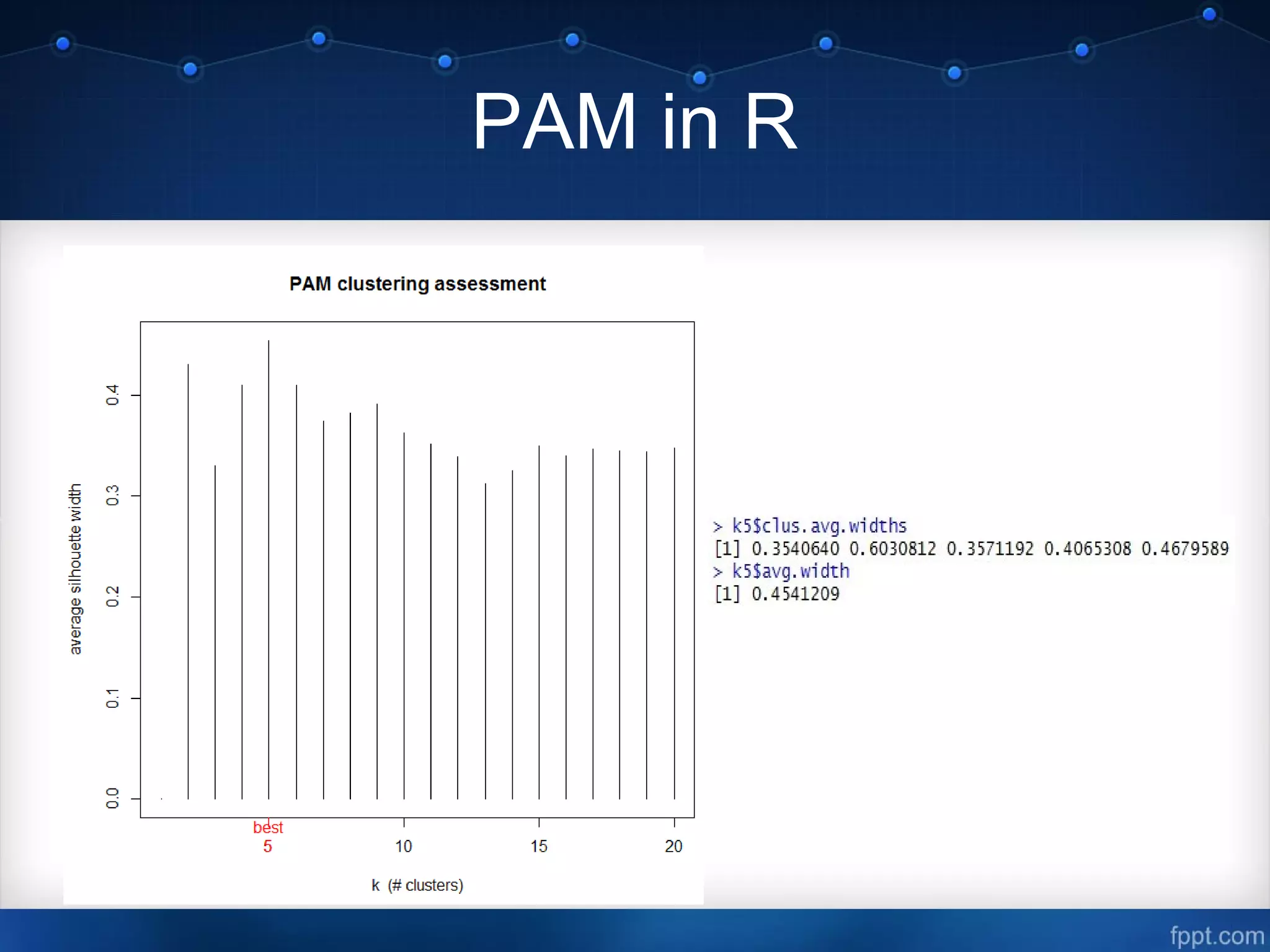 PAM in R
 