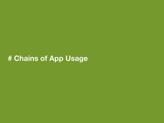 # Chains of App Usage
 