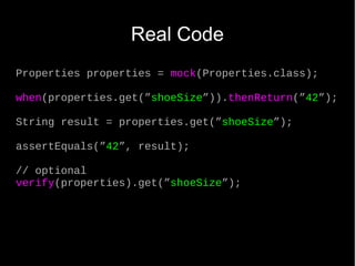 Assertequals For String Using Mockito | ODP