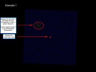 1. Introduction  Le problème :  24/01/11 Motion-induced blindness Exemple 1 Exemple 1 