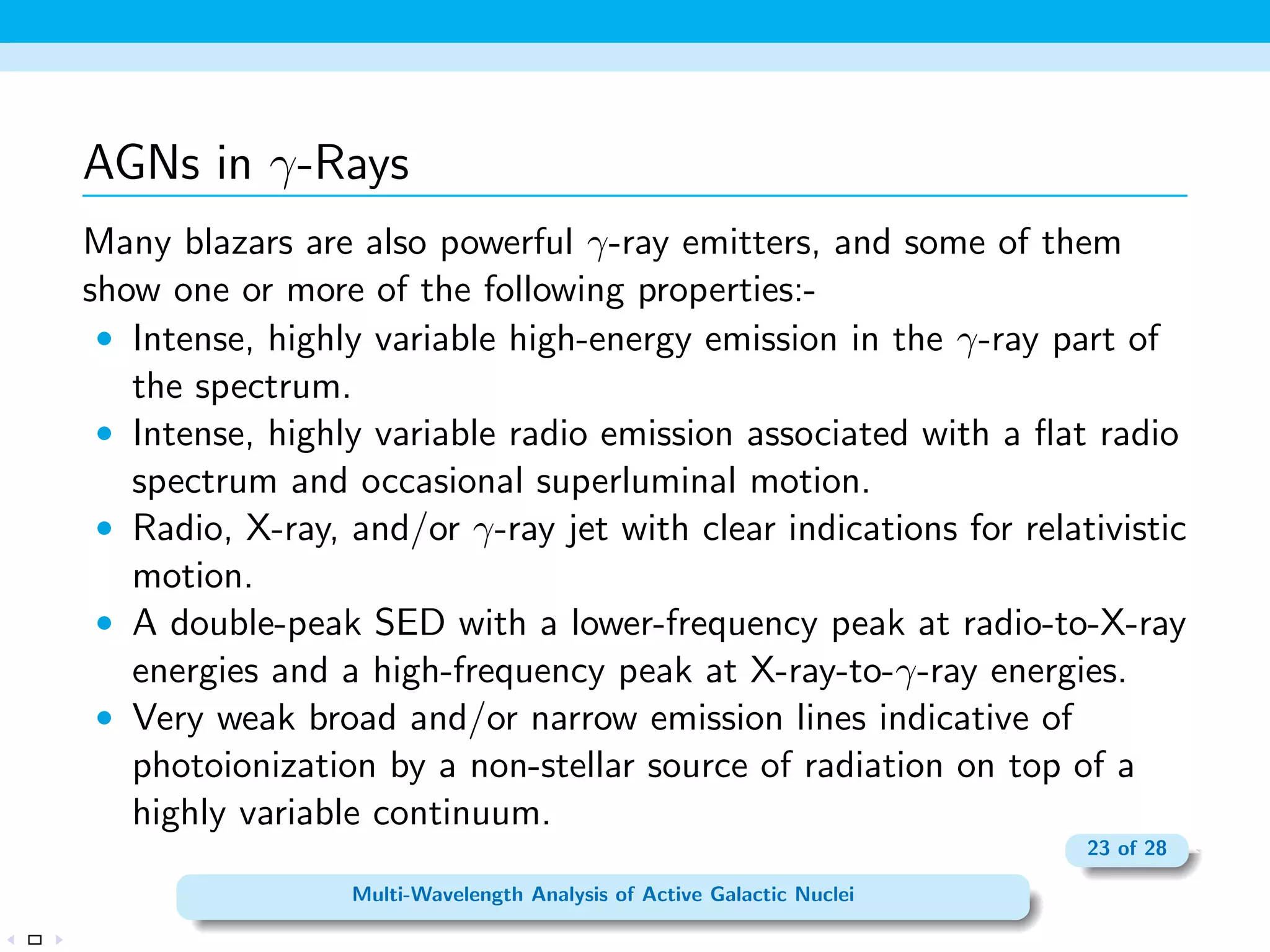 Probing the Central Engine Through X-Rays 
 Provides insight about the inner parts of the accretion disk and 
some information about the parameters of the SMBH like its 
intrinsic angular momentum or spin (Brenneman  Reynolds, 
2009). 
 Basic idea- the asymmetry of a line pro 