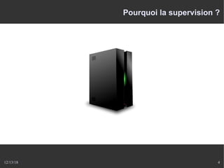12/13/18 4
Pourquoi la supervision ?
 