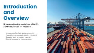 Navigating Tariffs and Trade Policies by Chad Rosenberg | PDF