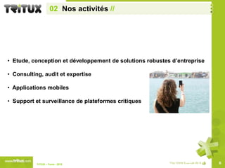 01  Qui sommes nous? //  Nous éditons nos propres logiciels