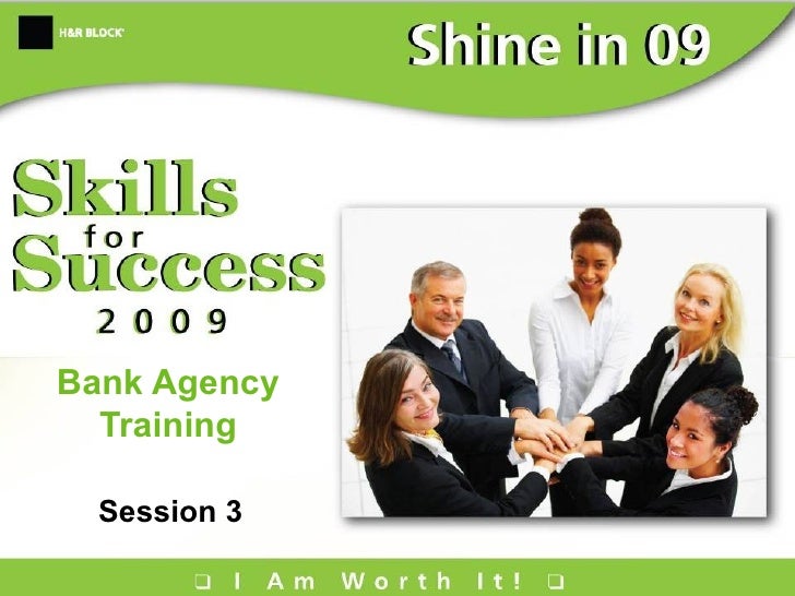 Presentation Ntp 03 Bank Agency Training