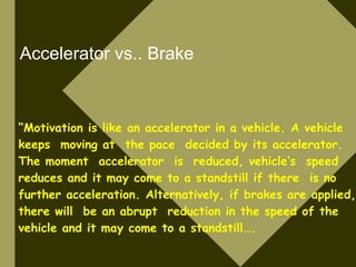 Presentation On Motivation