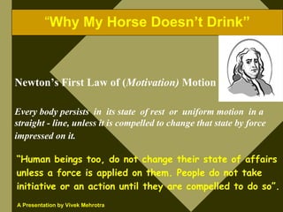 Presentation On Motivation