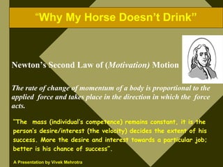 Presentation On Motivation