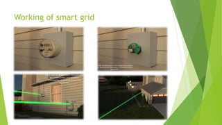 Working of smart grid
 