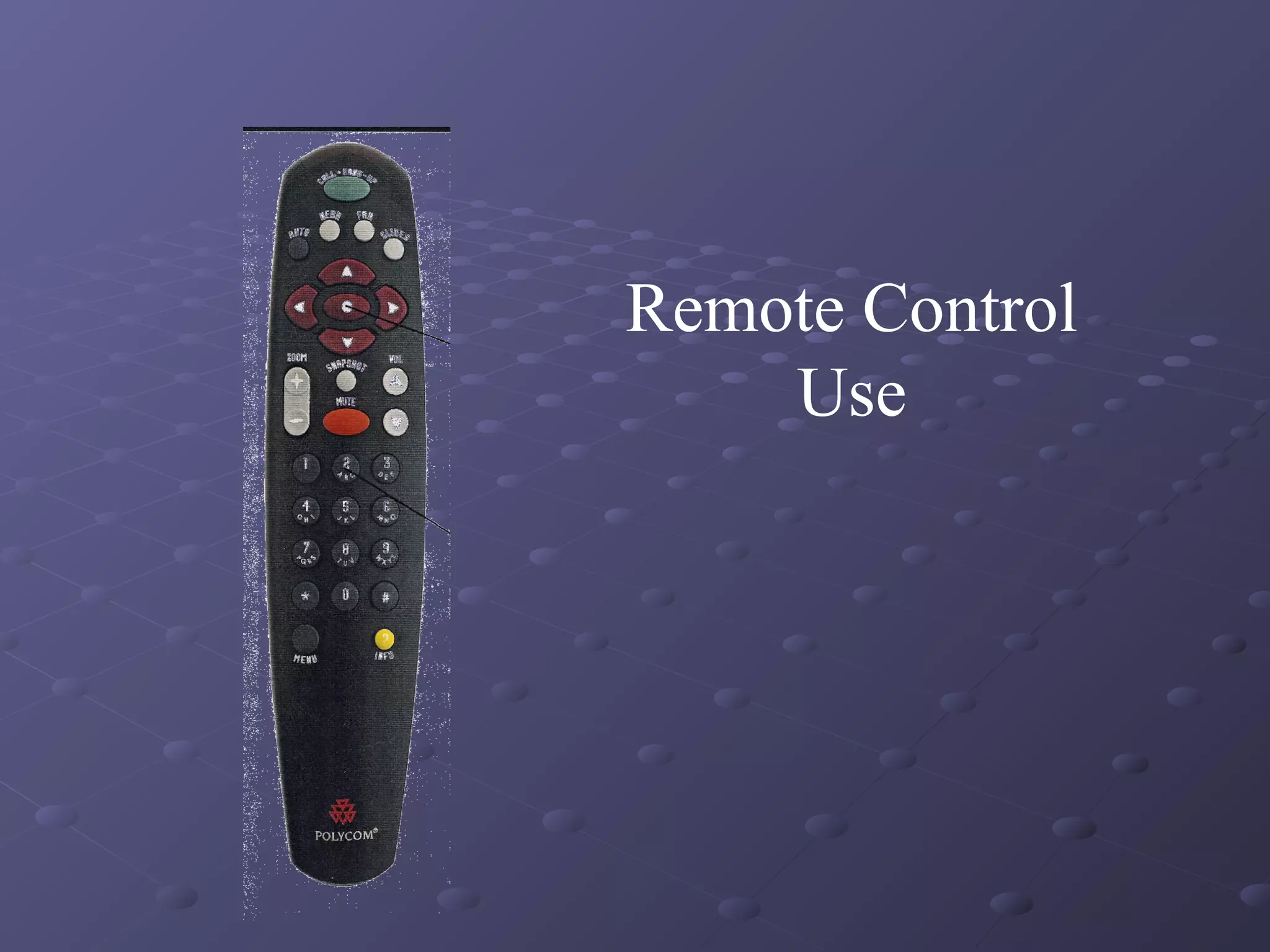 Remote Control
Use
 