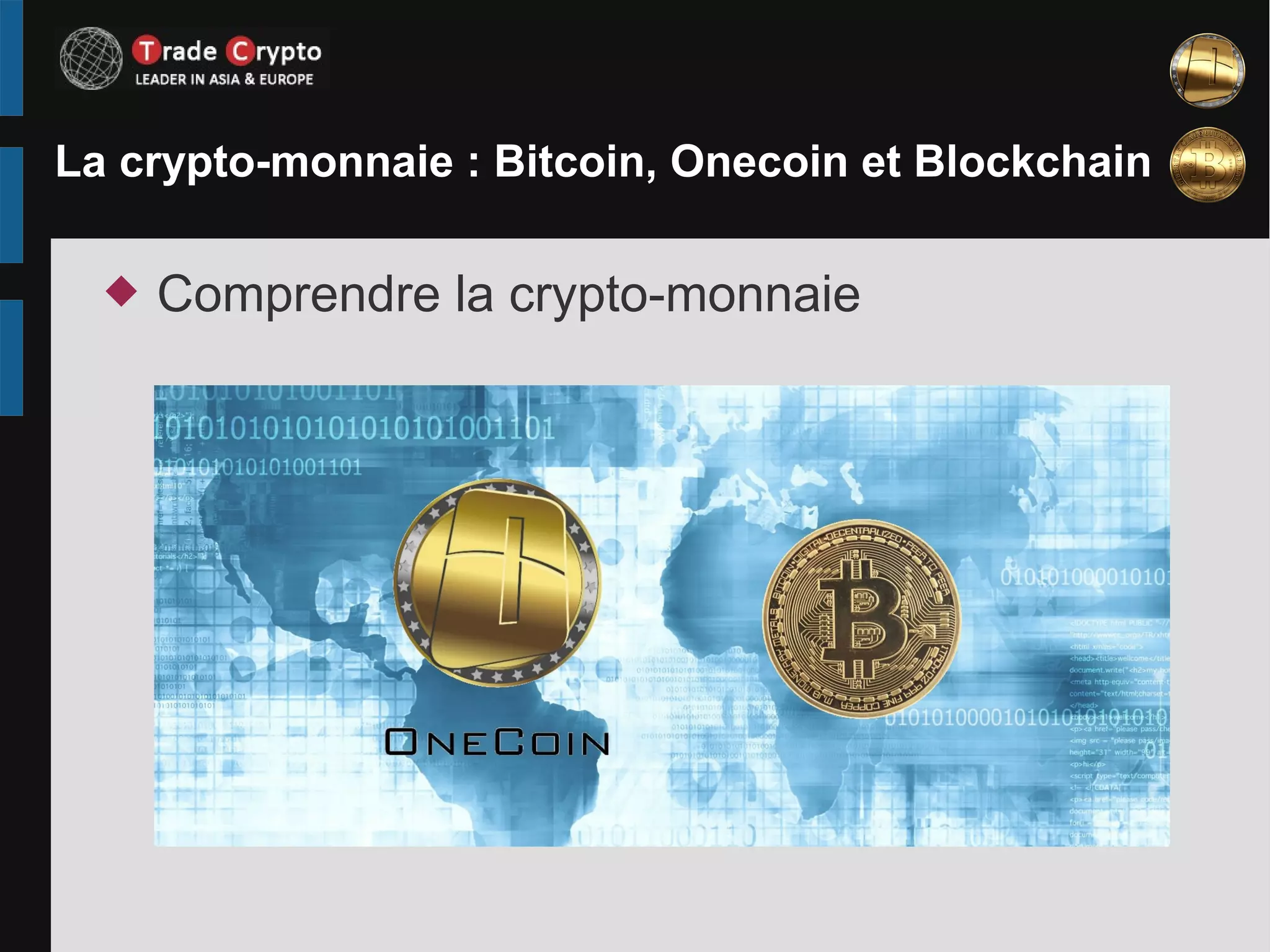 La crypto-monnaie : Bitcoin, Onecoin et Blockchain | PDF