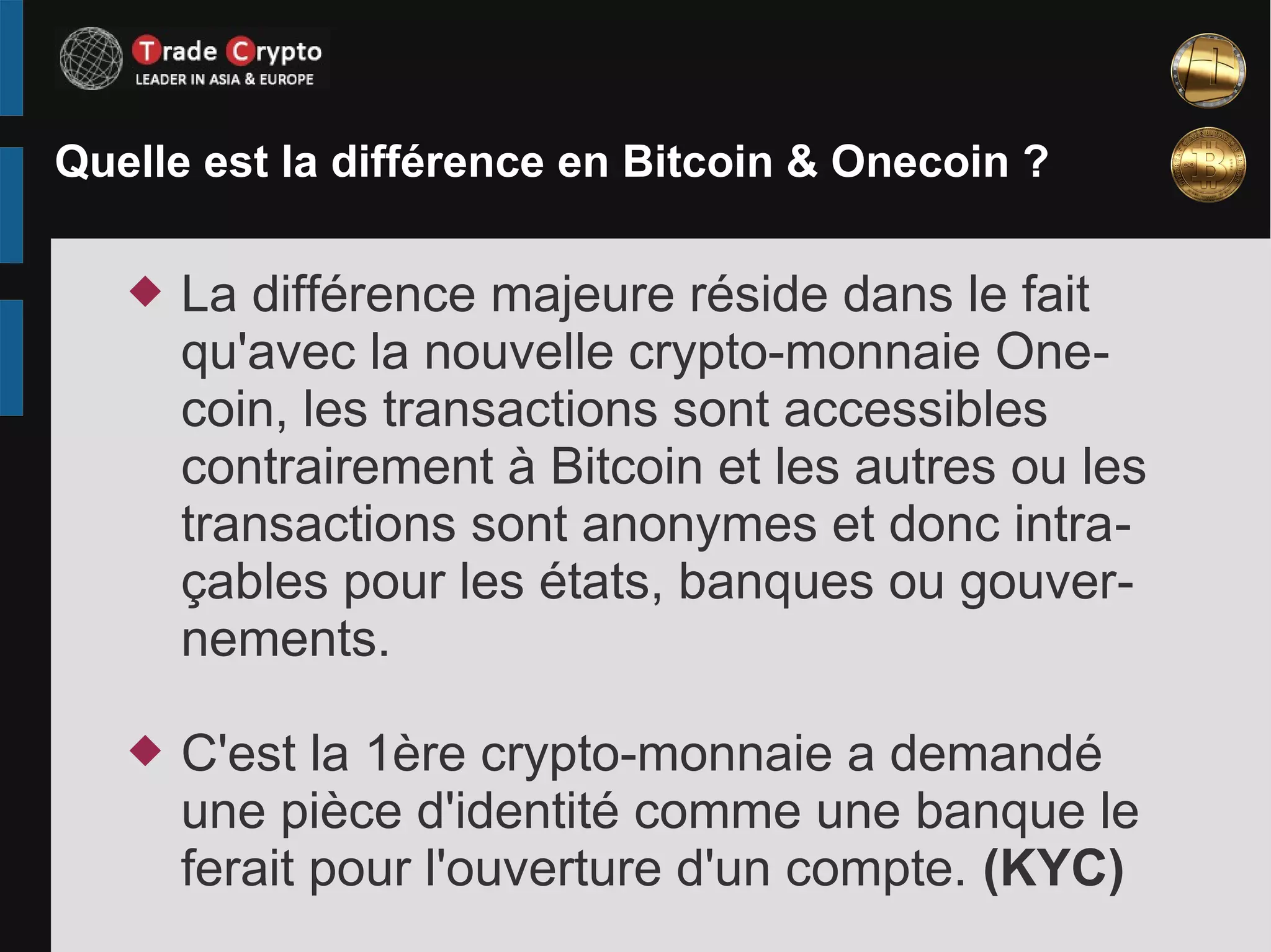 La crypto-monnaie : Bitcoin, Onecoin et Blockchain | PDF