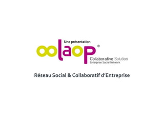 Réseau Social & Collaboratif d’Entreprise<br />