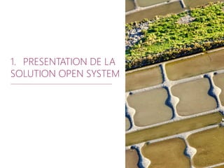 1. PRESENTATION DE LA
SOLUTION OPEN SYSTEM
 