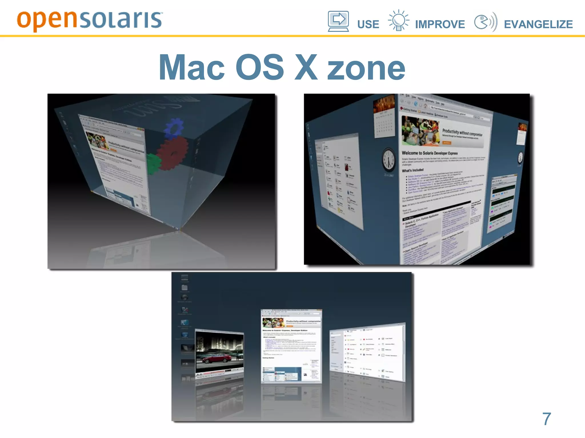 Mac OS X zone 